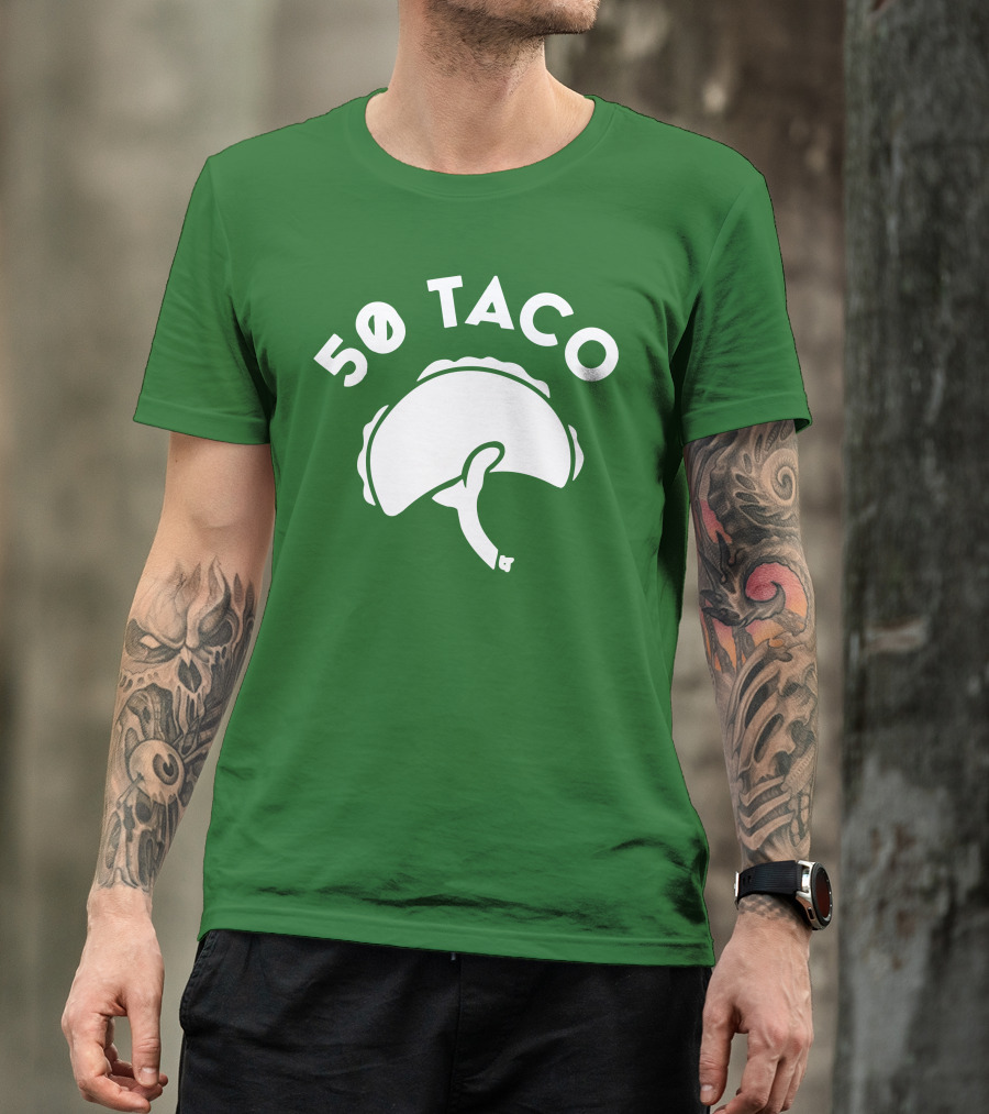 Jayson 50 TACO Funny Basketball T-Shirt