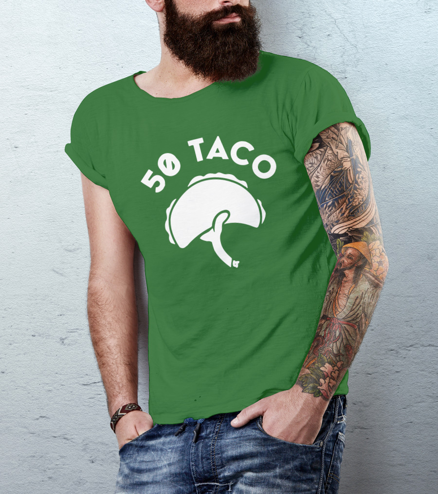 Jayson 50 TACO Funny Basketball T-Shirt