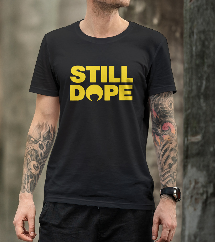 STILL DOPE Afro Icon T-Shirt