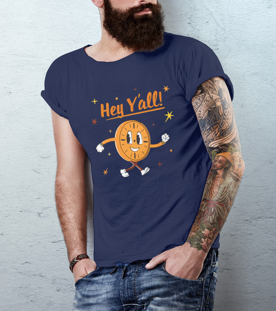Hey Y'all Miss Minutes Marvel Clock Character T-Shirt