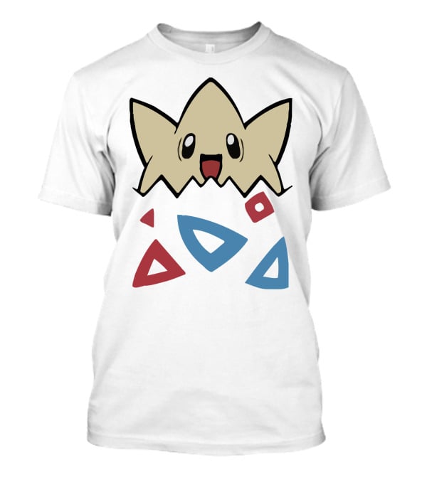 Togepi Pokemon Shop Triangles And Shapes T-Shirt