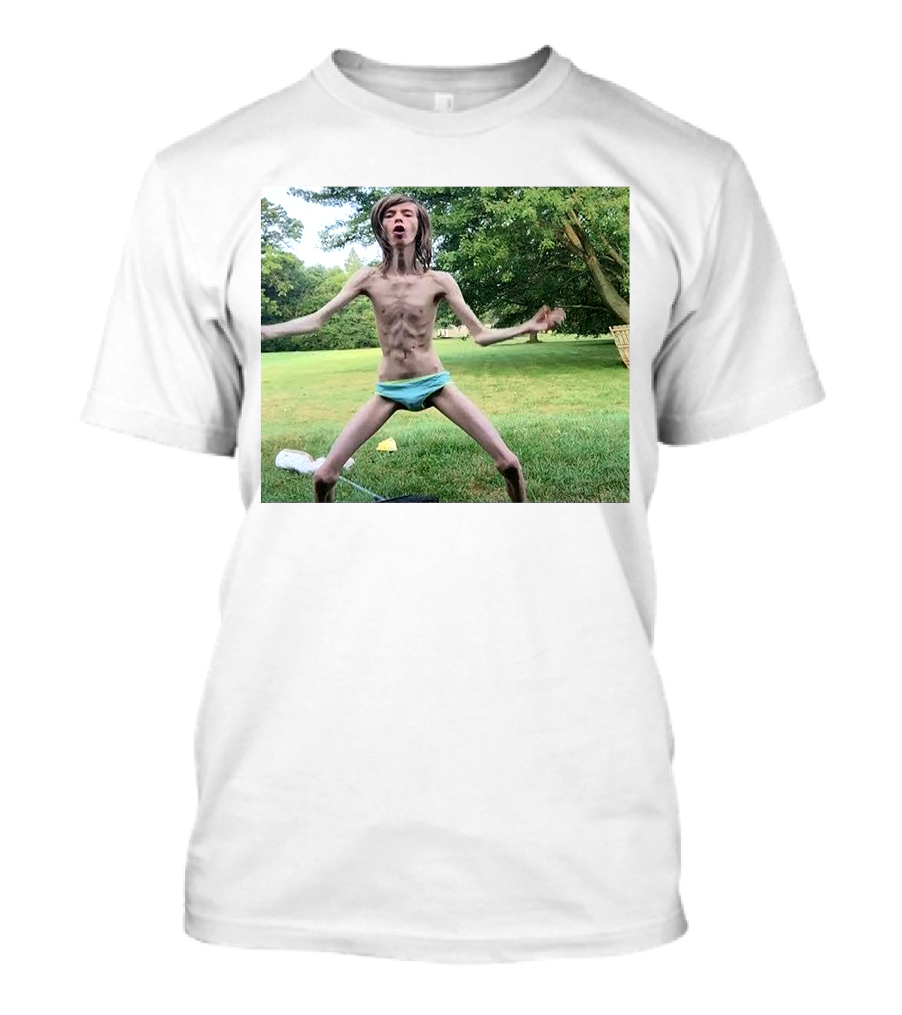 Chris Sales Daddy Long Neck Funny Meme Pose Outdoors T-Shirt