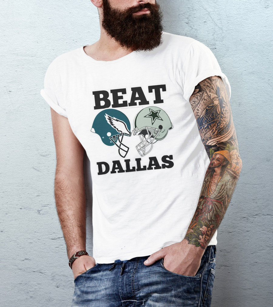 Nick Sirianni Eagles Coach Beat Dallas Football Rivalry T-Shirt