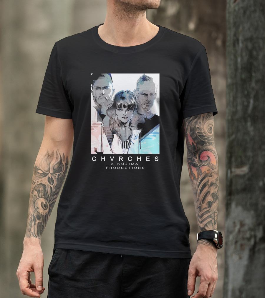 CHVRCHES X Kojima Productions Death Stranding Collaboration T-Shirt