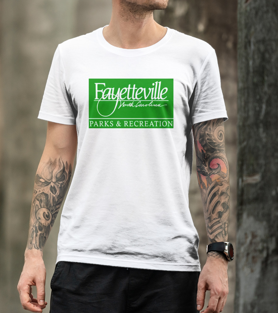 Young J Cole Fayetteville Parks And Recreation North Carolina T-Shirt