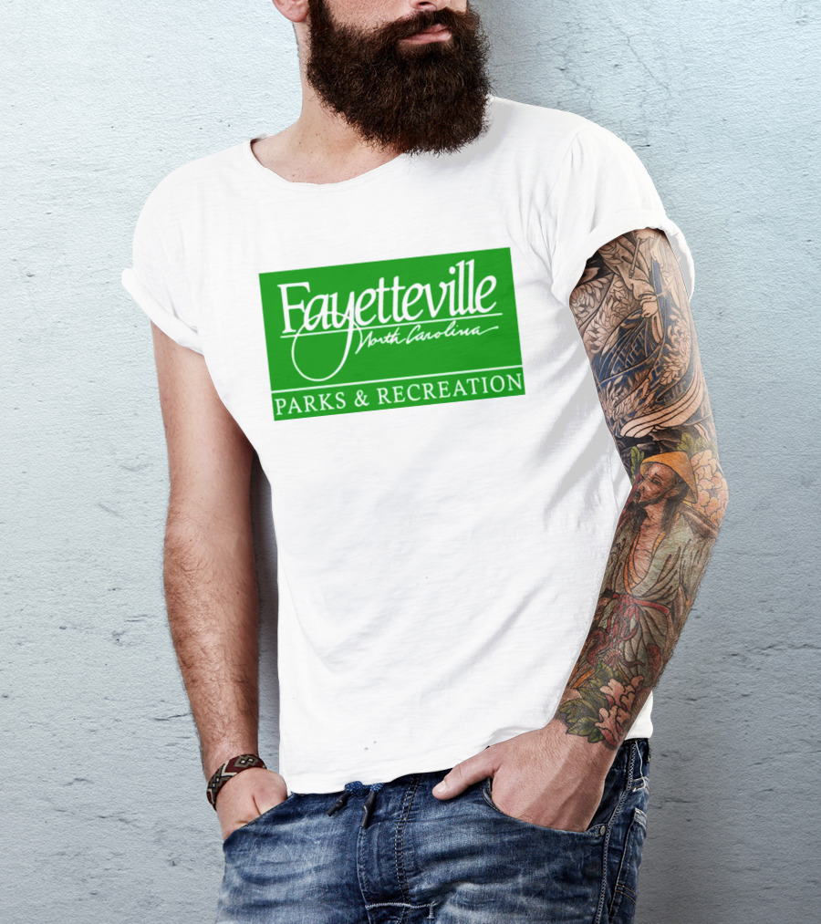 Young J Cole Fayetteville Parks And Recreation North Carolina T-Shirt