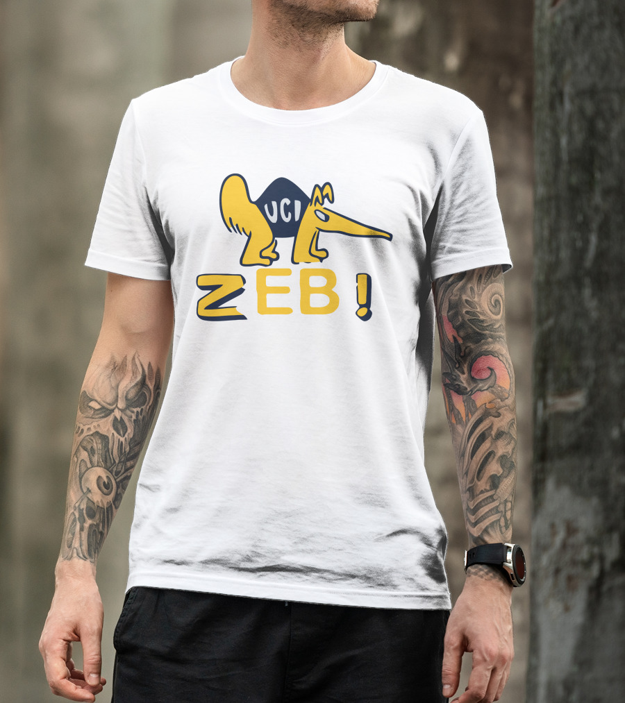 UCI Zeb Baseball Anteater T-Shirt