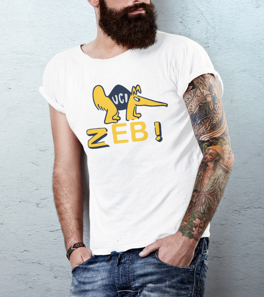 UCI Zeb Baseball Anteater T-Shirt