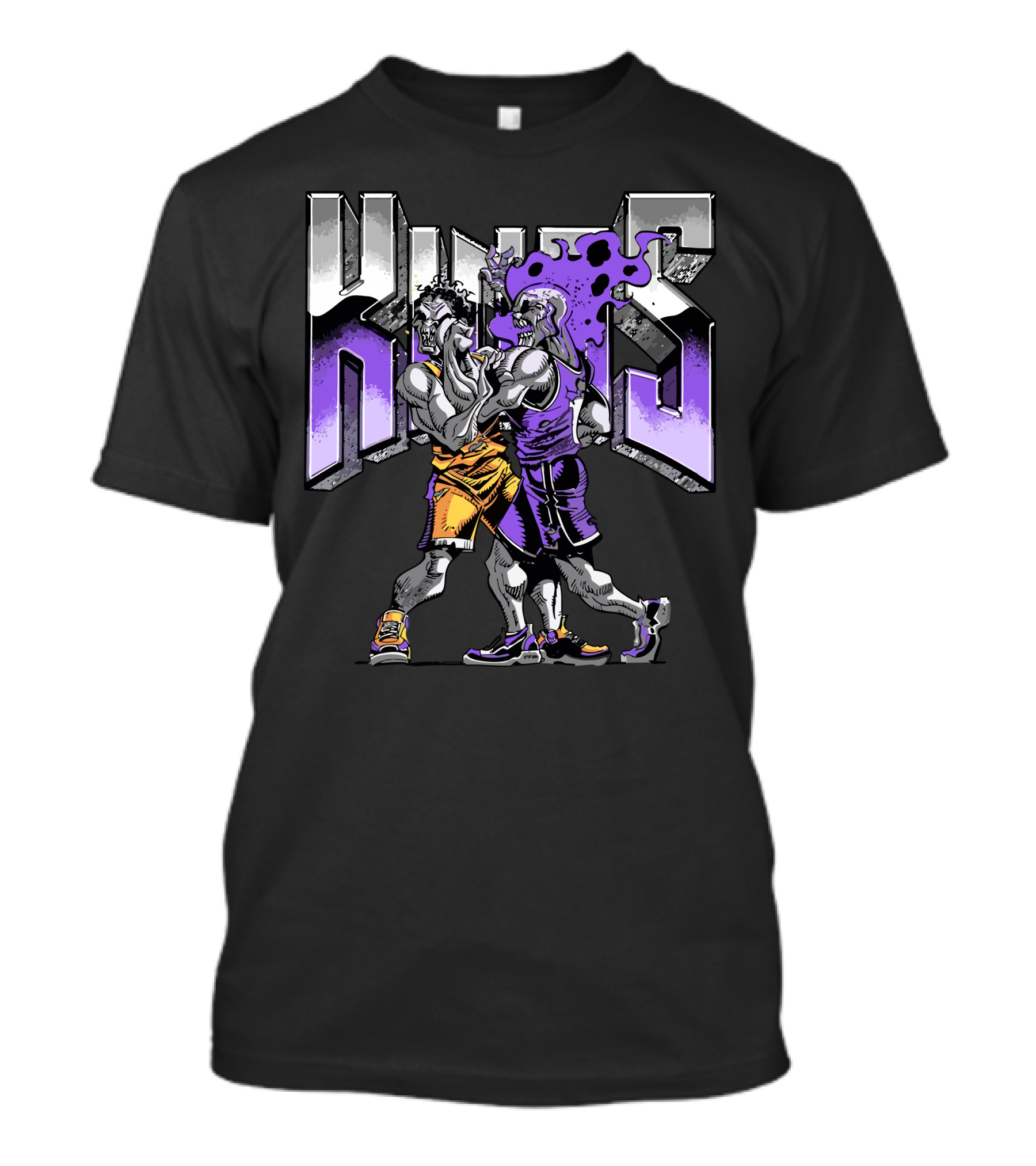 Kings Doug Christies Revenge Of The Dead Basketball Battle T-Shirt