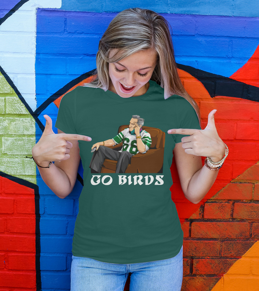 Go Birds Philadelphia Eagles Football 66 Jersey Fan T-Shirt