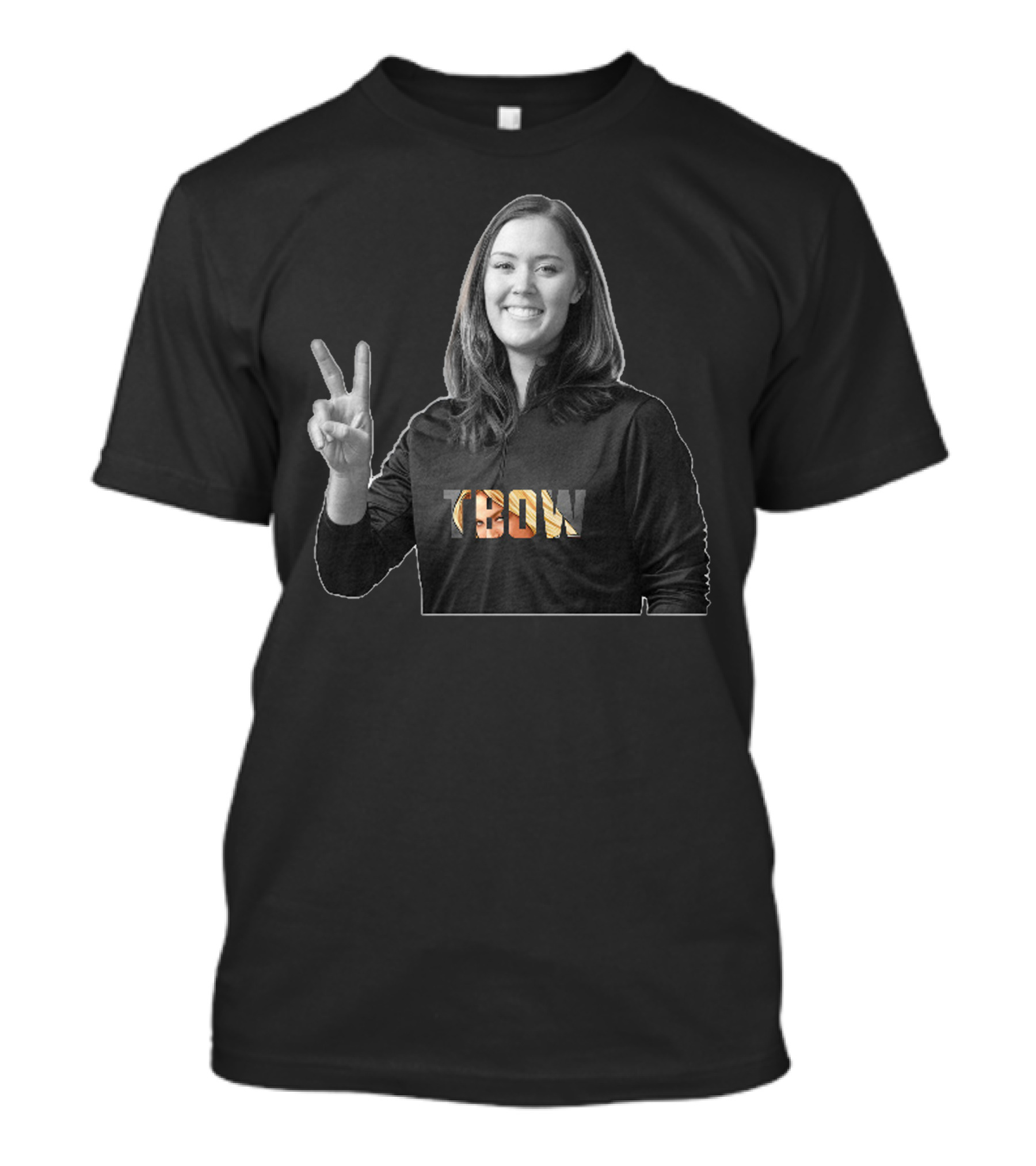 TBOW Peace Sign Gesture T-Shirt