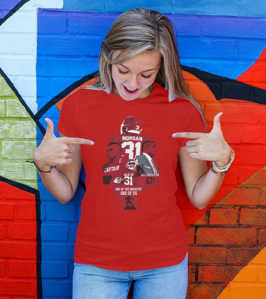 Grant Morgan One Of The Greatest Captain All American 479 T-Shirt