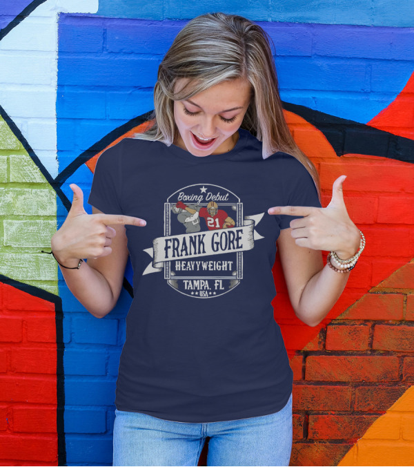 Frank Gore Boxing Debut Heavyweight Tampa FL USA T-Shirt