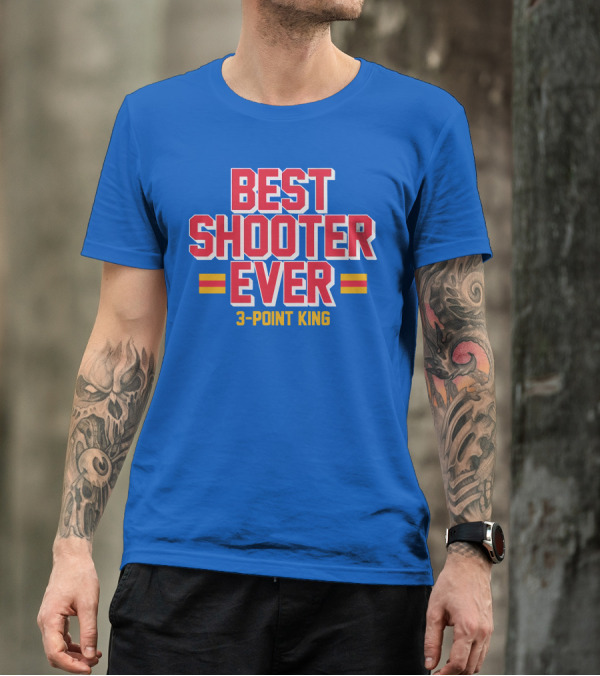 Best Shooter Ever 3-Point King T-Shirt