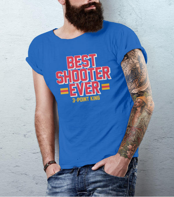 Best Shooter Ever 3-Point King T-Shirt