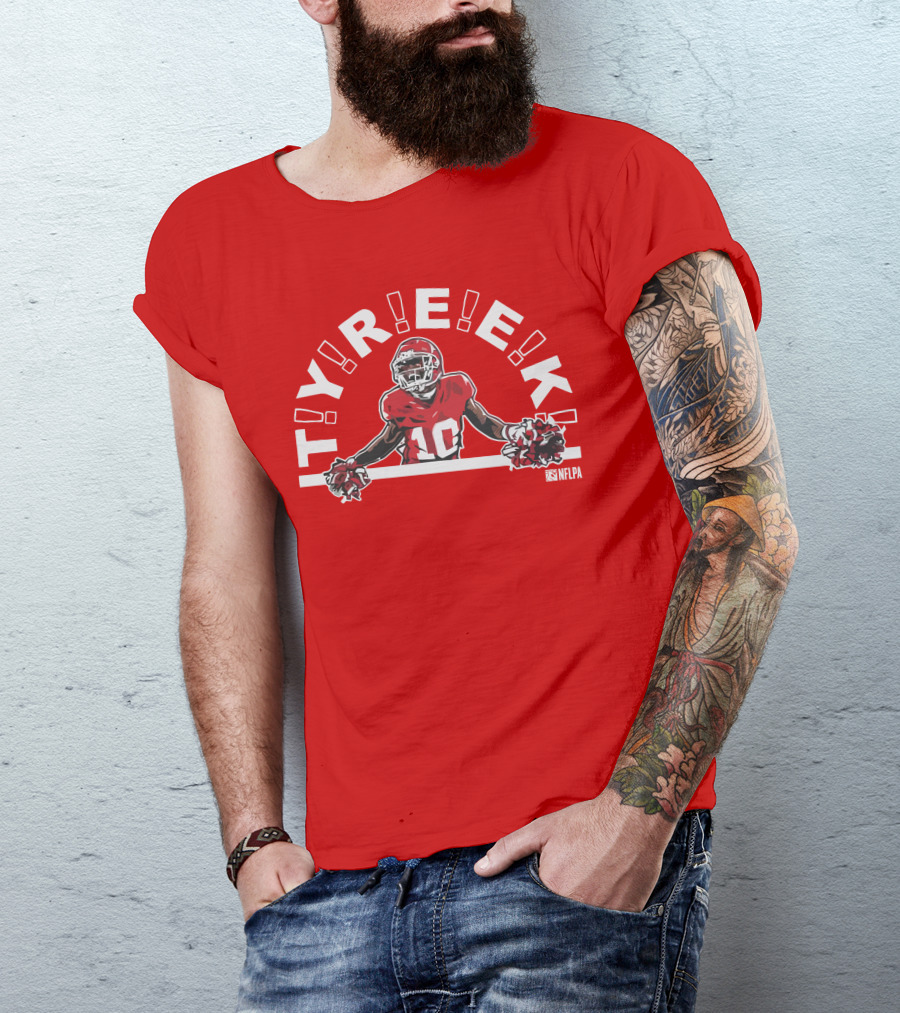 TYREEK NFLPA Football Pom-Poms T-Shirt