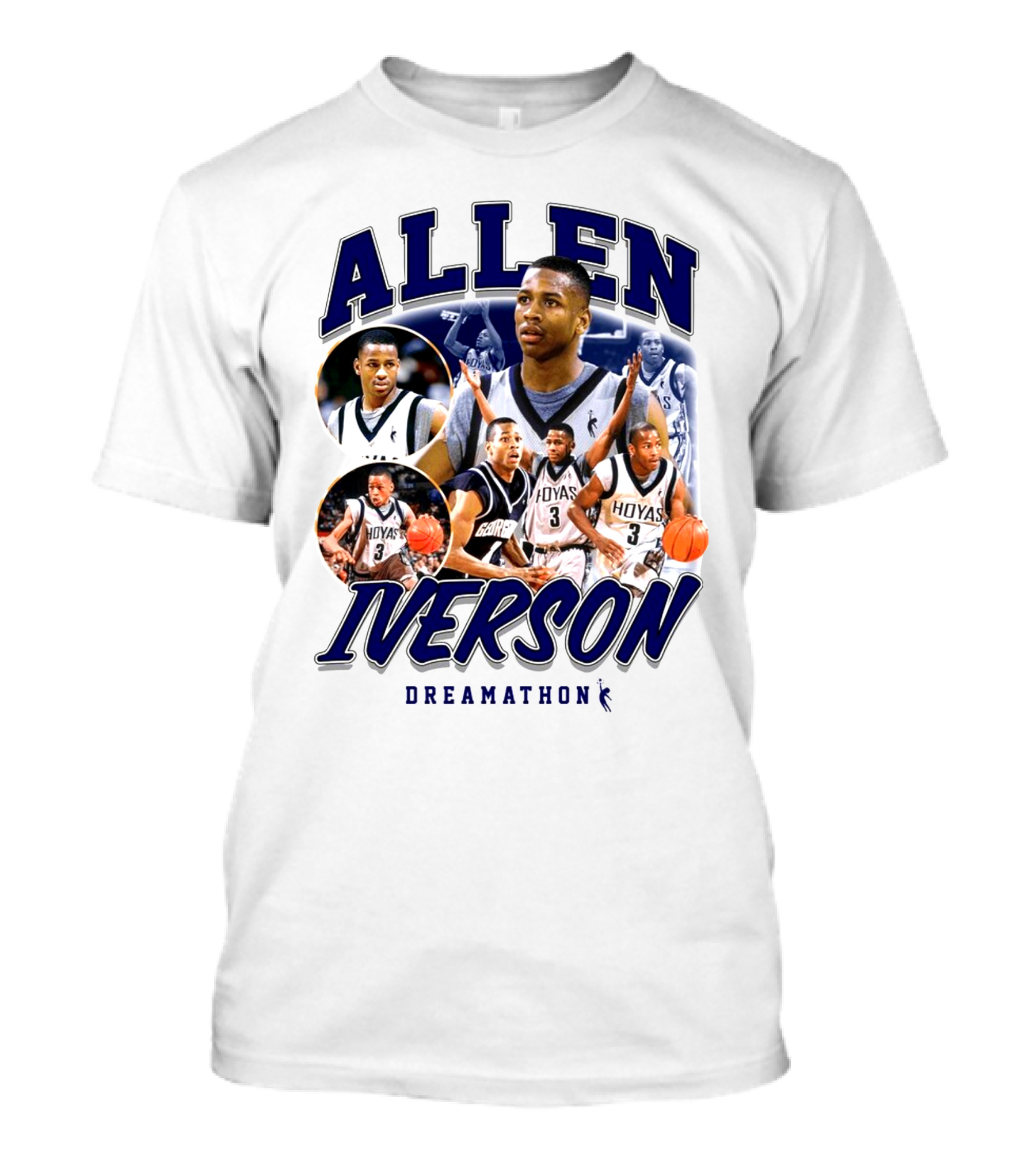 Allen Iverson Hoyas Dreamathon T-Shirt