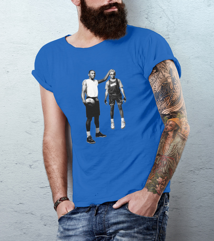 Luka Doncic Michael Jordan Spike Lee Basketball Legends T-Shirt