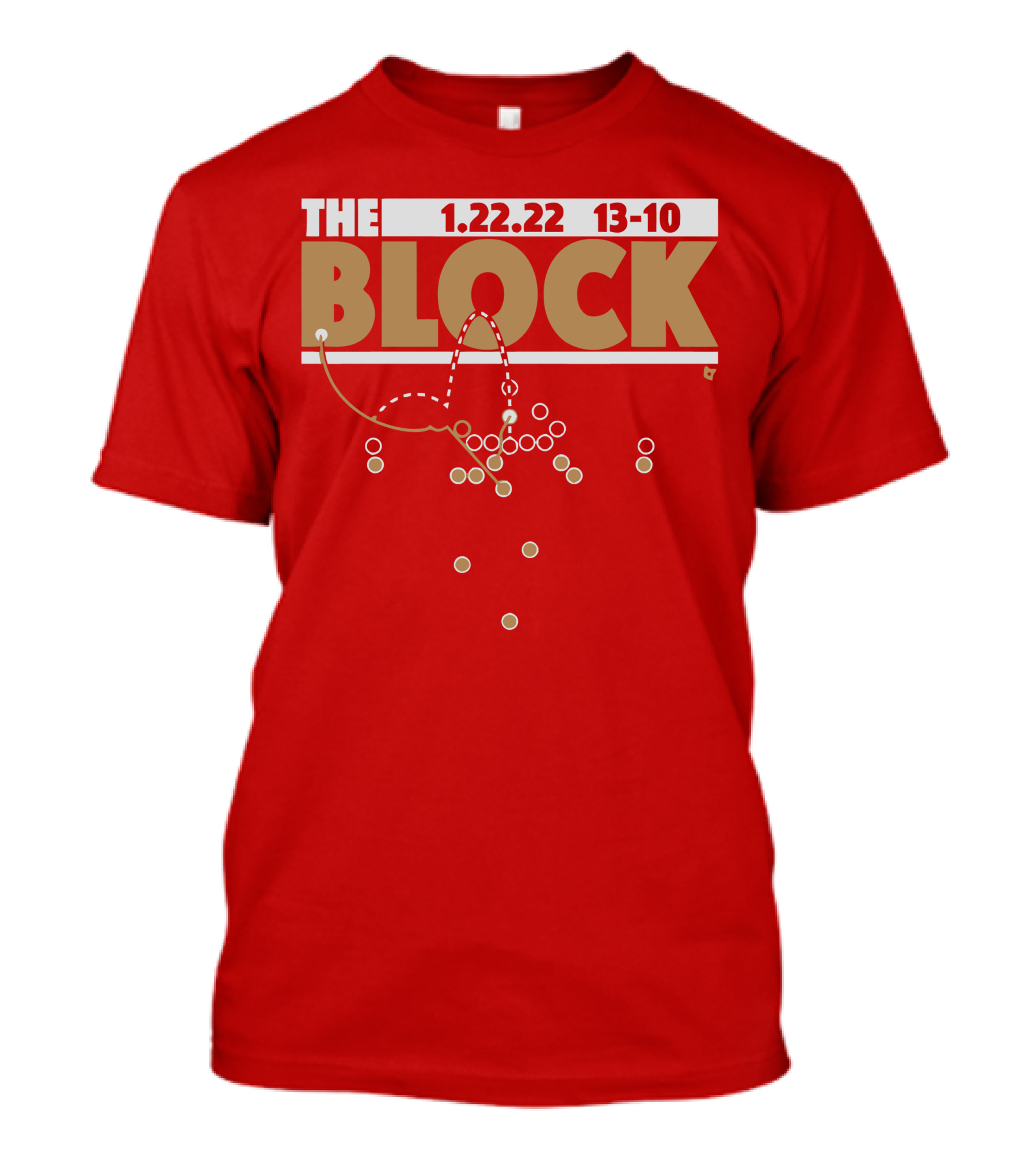 Block San Francisco 1.22.22 13-10 T-Shirt
