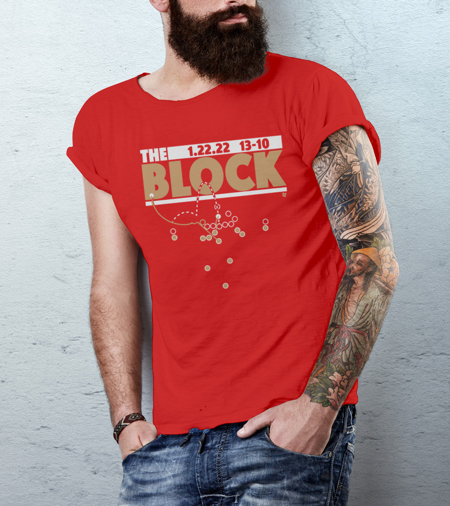 Block San Francisco 1.22.22 13-10 T-Shirt