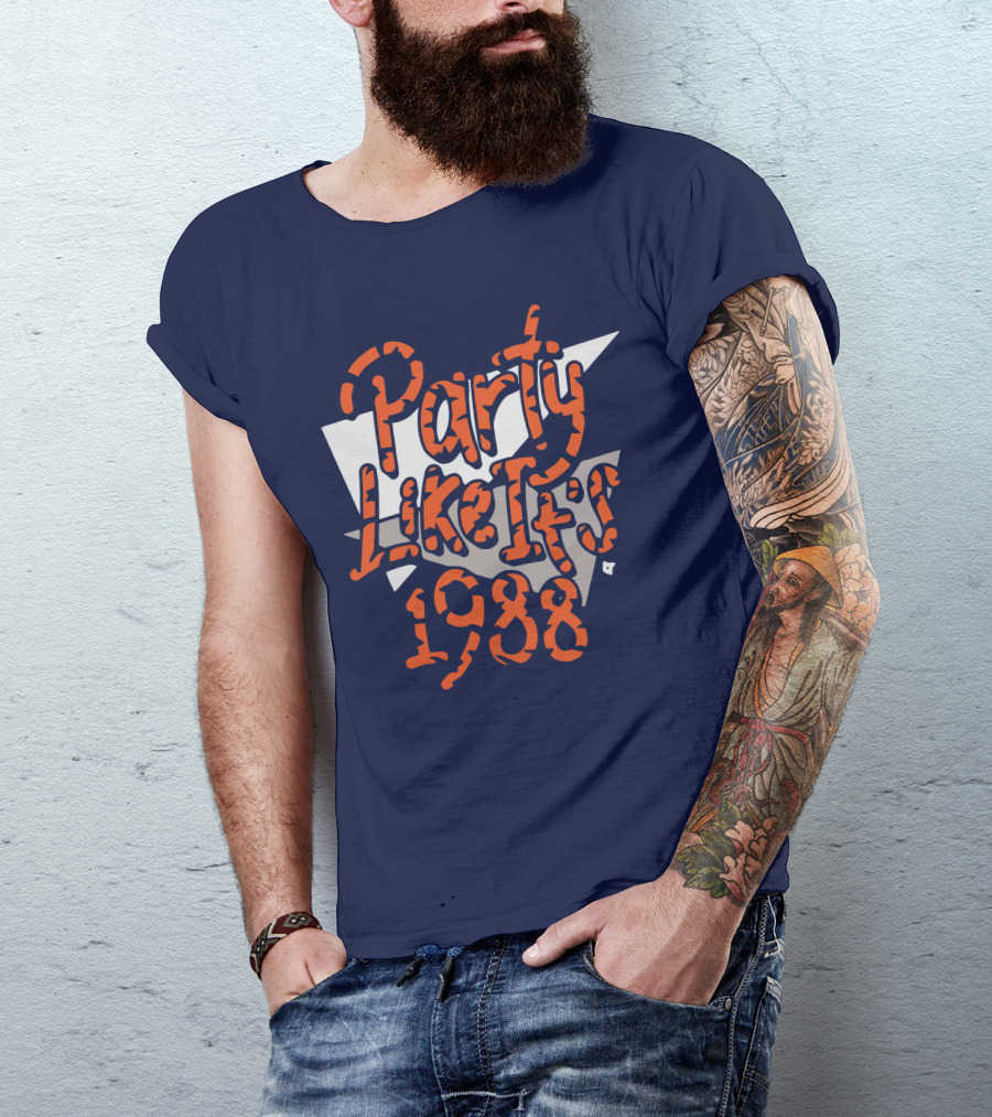 Cincinnati Party Like It's 1988 Retro Style Vintage T-Shirt