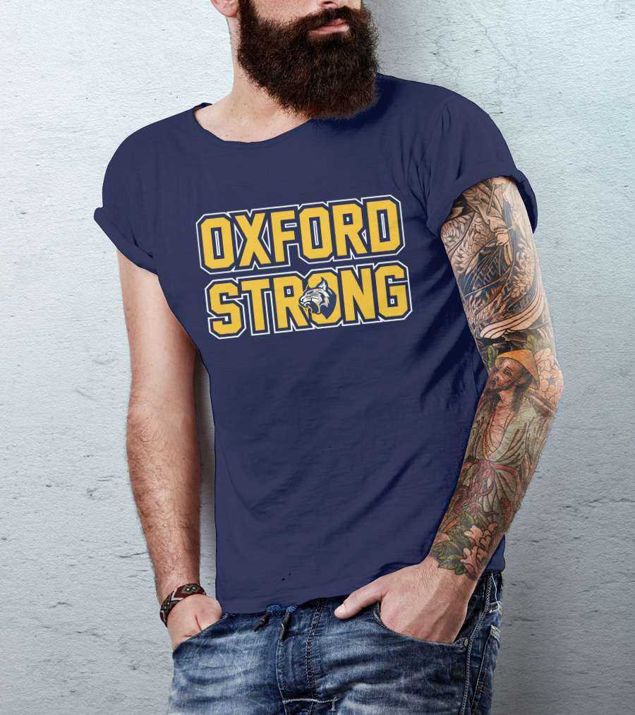 Oxford Strong Wildcats Mascot T-Shirt