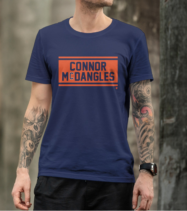 Connor McDavid McDangles Text Block T-Shirt