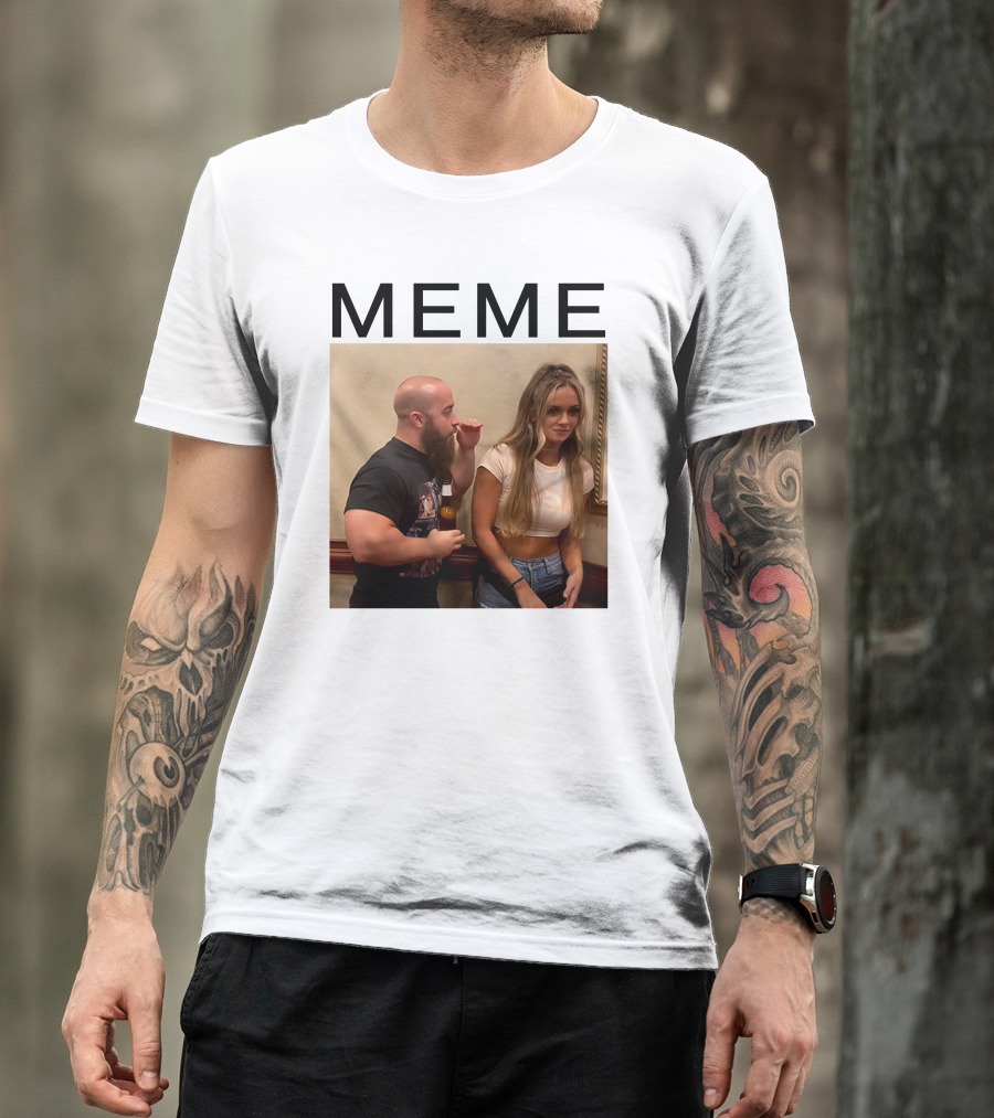 MEME John Silver Bottle Bearded Conversation T-Shirt