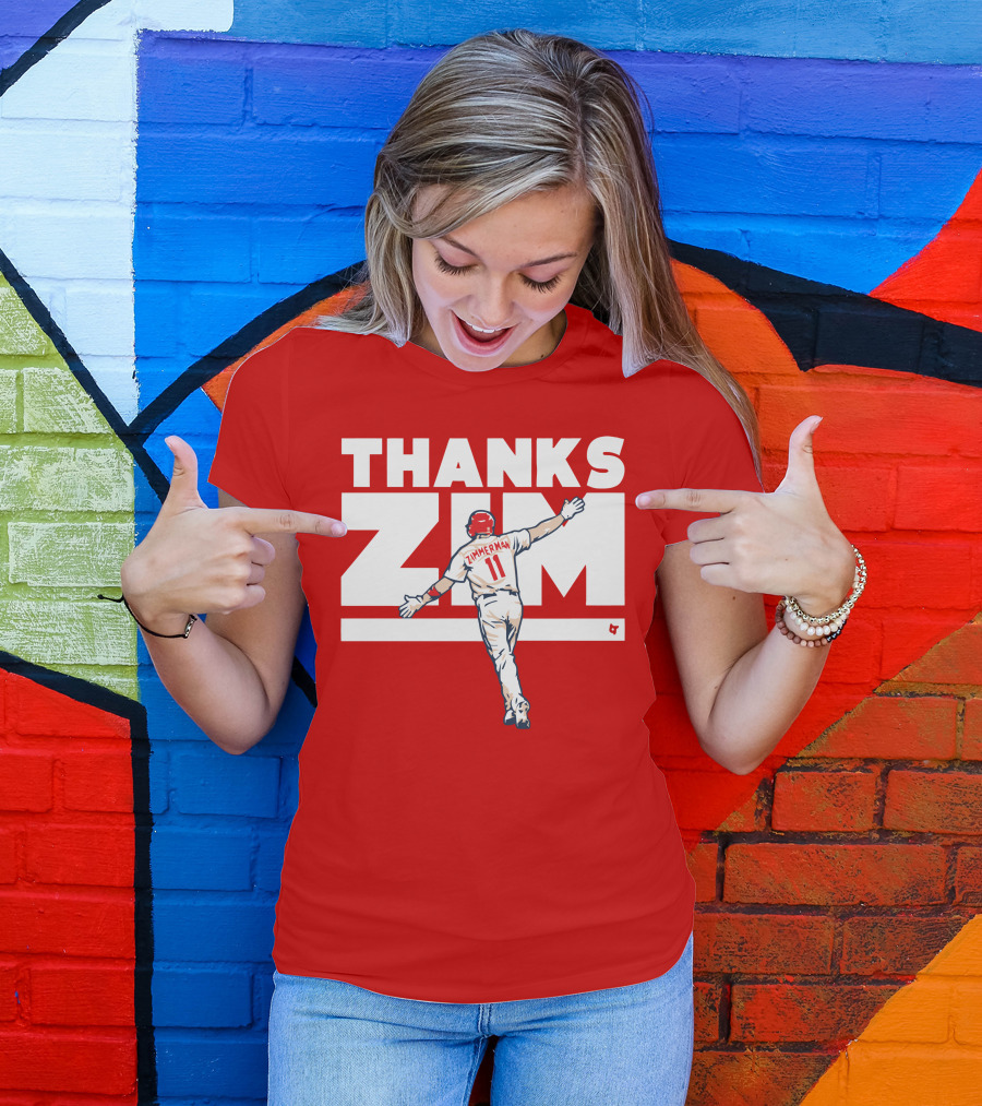 Thanks Zim Ryan Zimmerman 11 T-Shirt