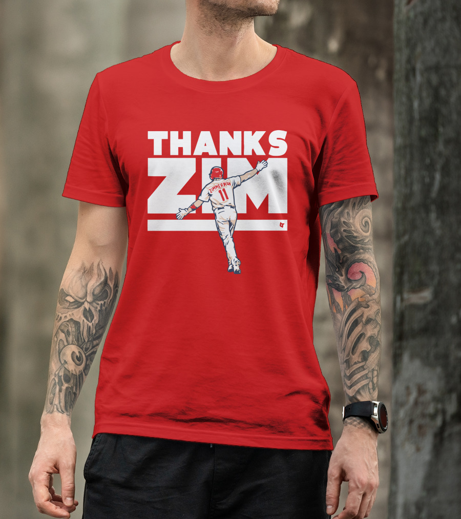 Thanks Zim Ryan Zimmerman 11 T-Shirt