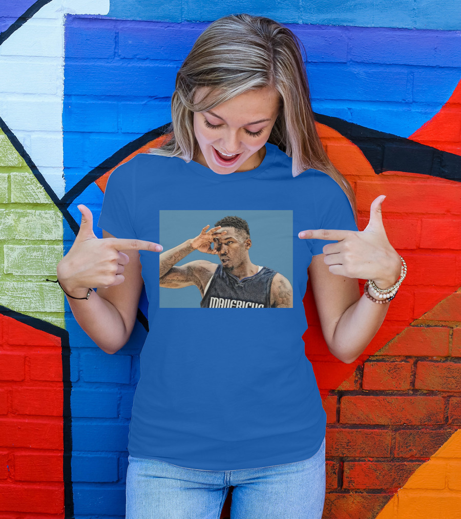 Dorian DFS Mavericks Basketball Player Gesture T-Shirt