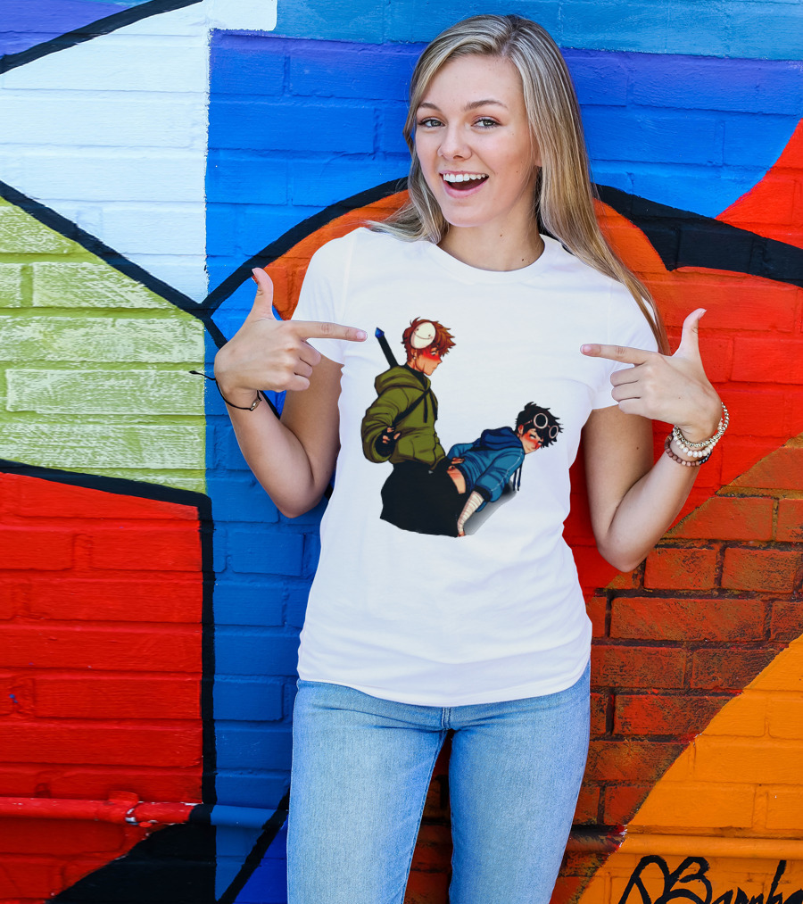 NSFW DNF Dream Team Blushing Character T-Shirt