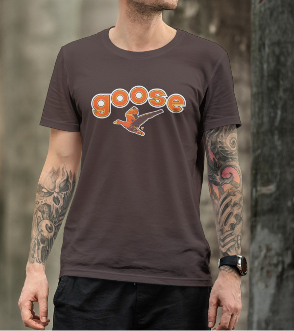 Goose Padres Brown And Orange T-Shirt