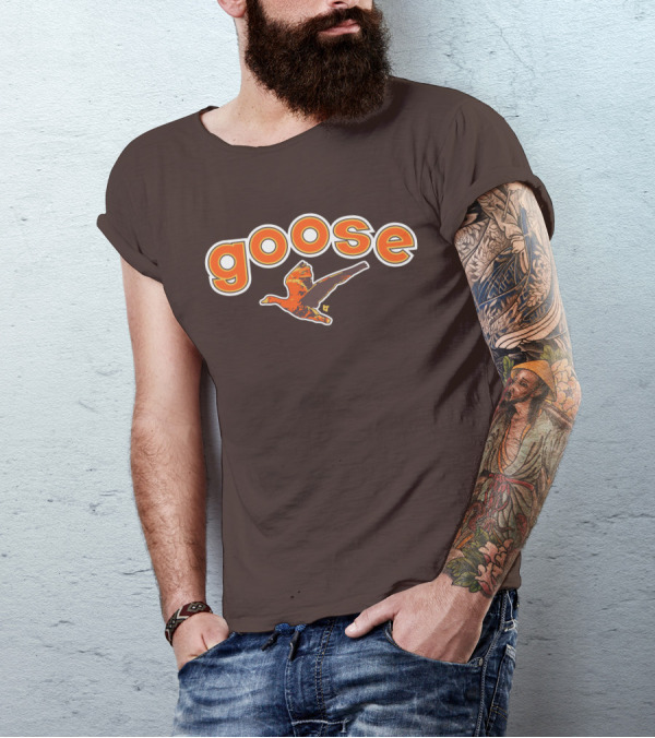 Goose Padres Brown And Orange T-Shirt