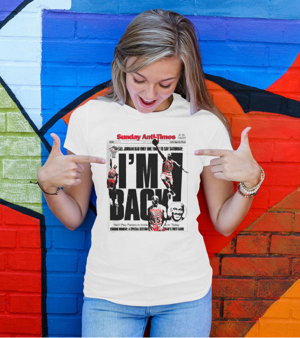 Sunday Anti-Times Zion Williamson I'm Back T-Shirt