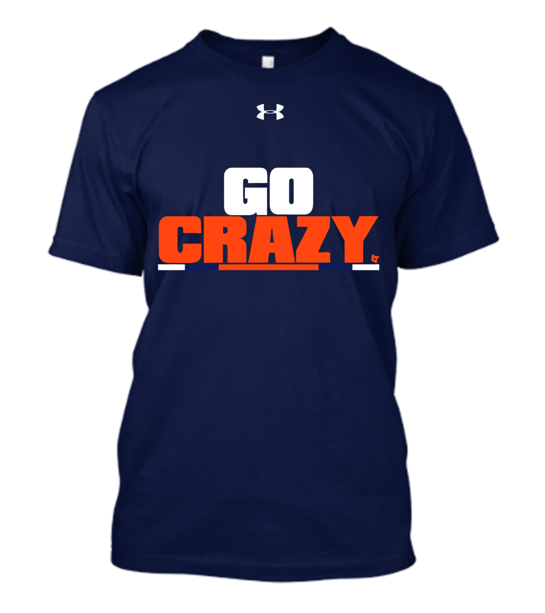 Under Armour Auburn Go Crazy Football Enthusiasm T-Shirt