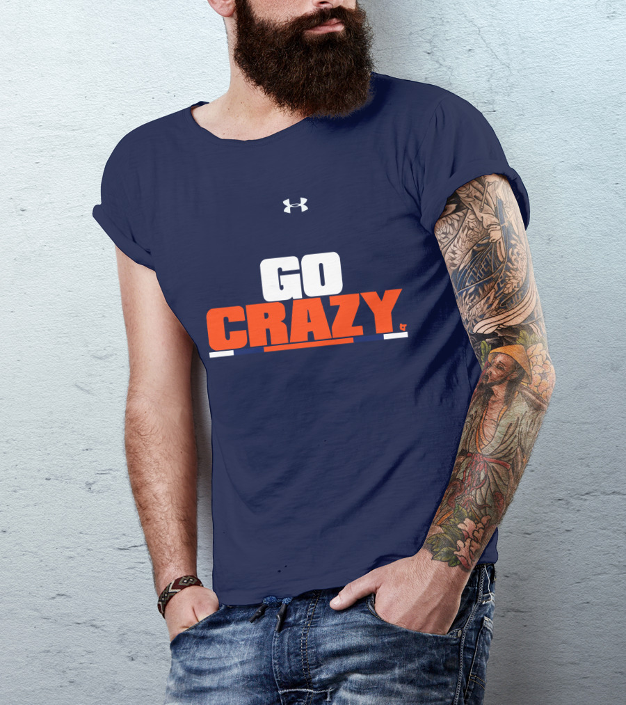 Under Armour Auburn Go Crazy Football Enthusiasm T-Shirt