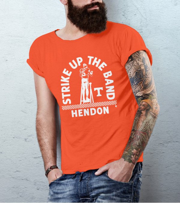 Tennessee Football Strike Up The Band Hendon Hooker T-Shirt