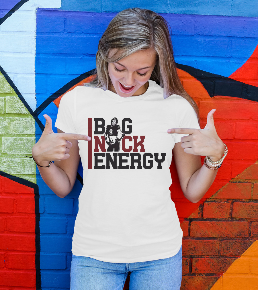 Big Nick Energy Nick Muse Football Number 9 Player T-Shirt