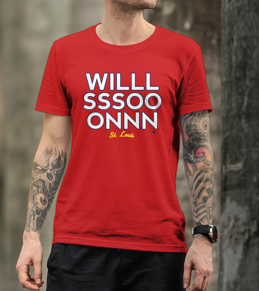 Willson Contreras Willson St. Louis T-Shirt