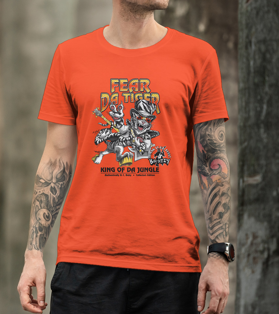 Fear Da Tiger King Of Da Jungle Bootsy Collectors Edition T-Shirt