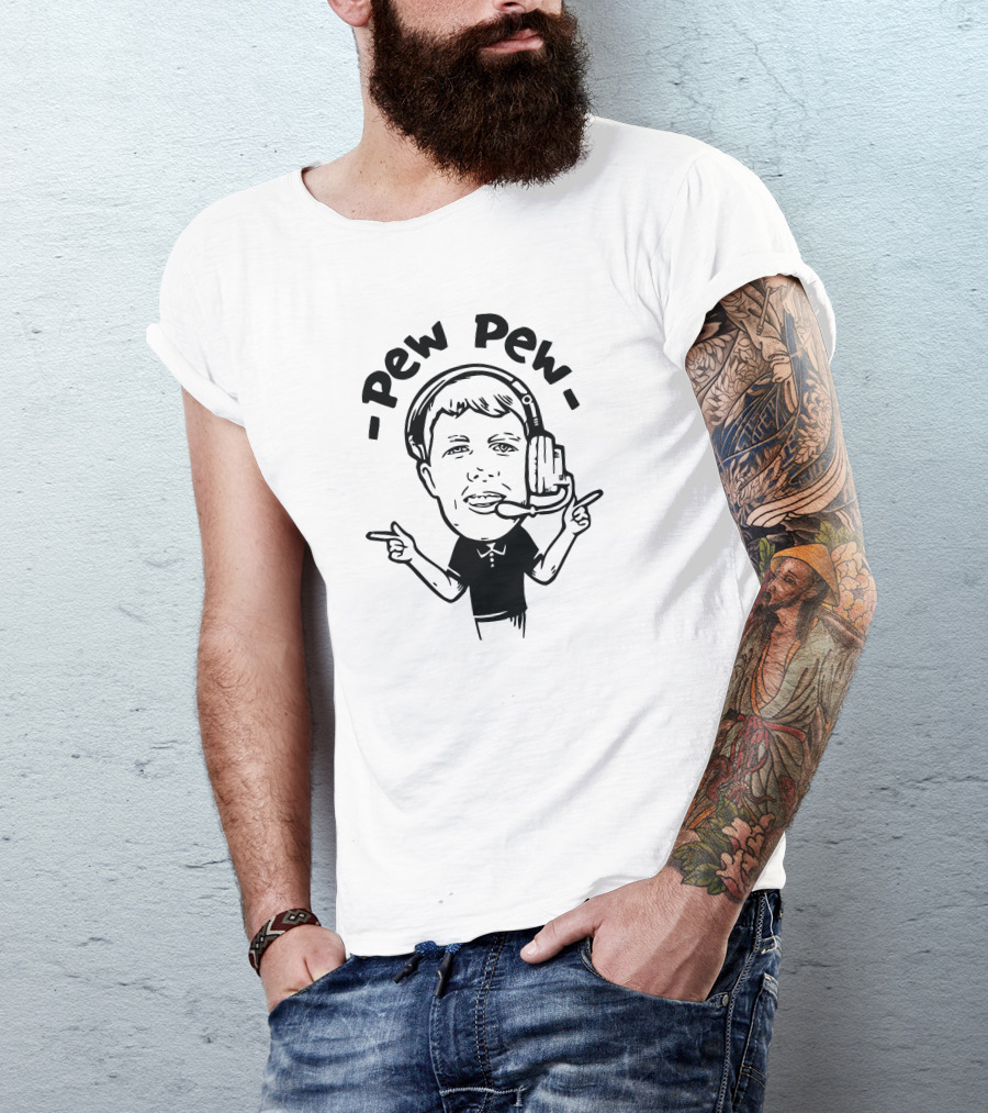 Pew Pew Headset Spokesmasters T-Shirt