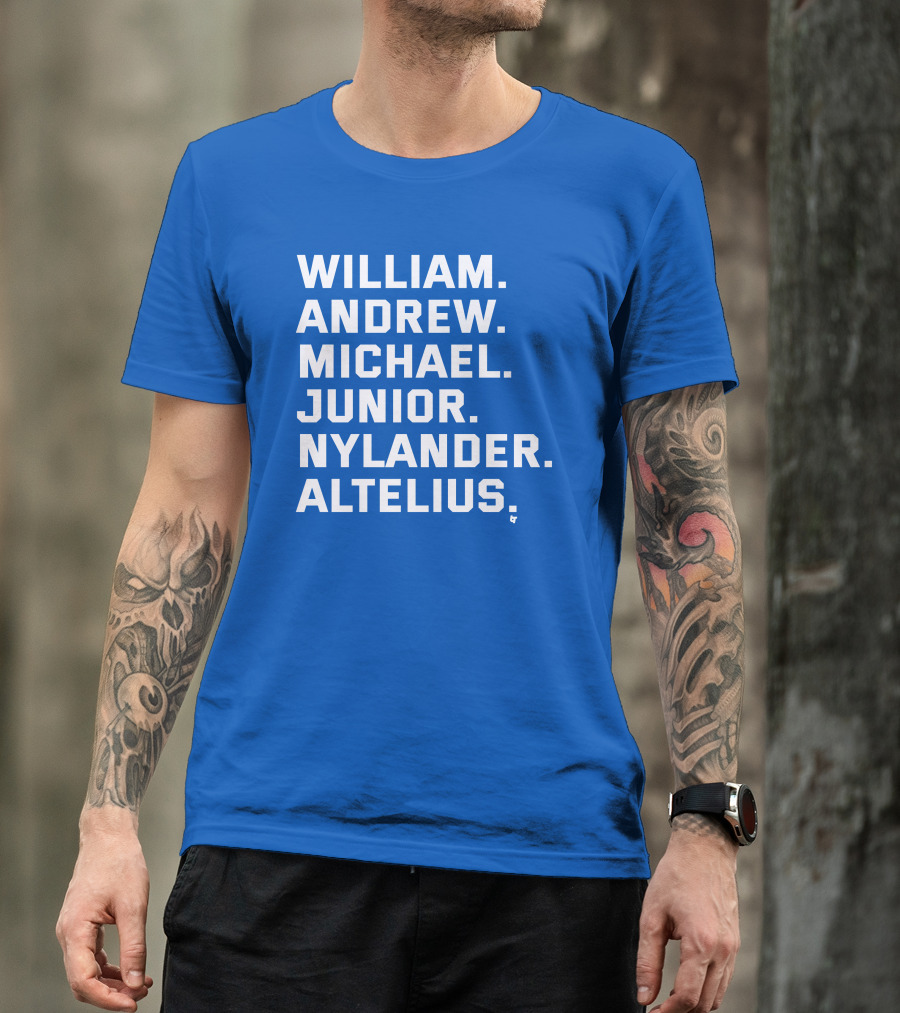 William Andrew Michael Junior Nylander Altelius T-Shirt