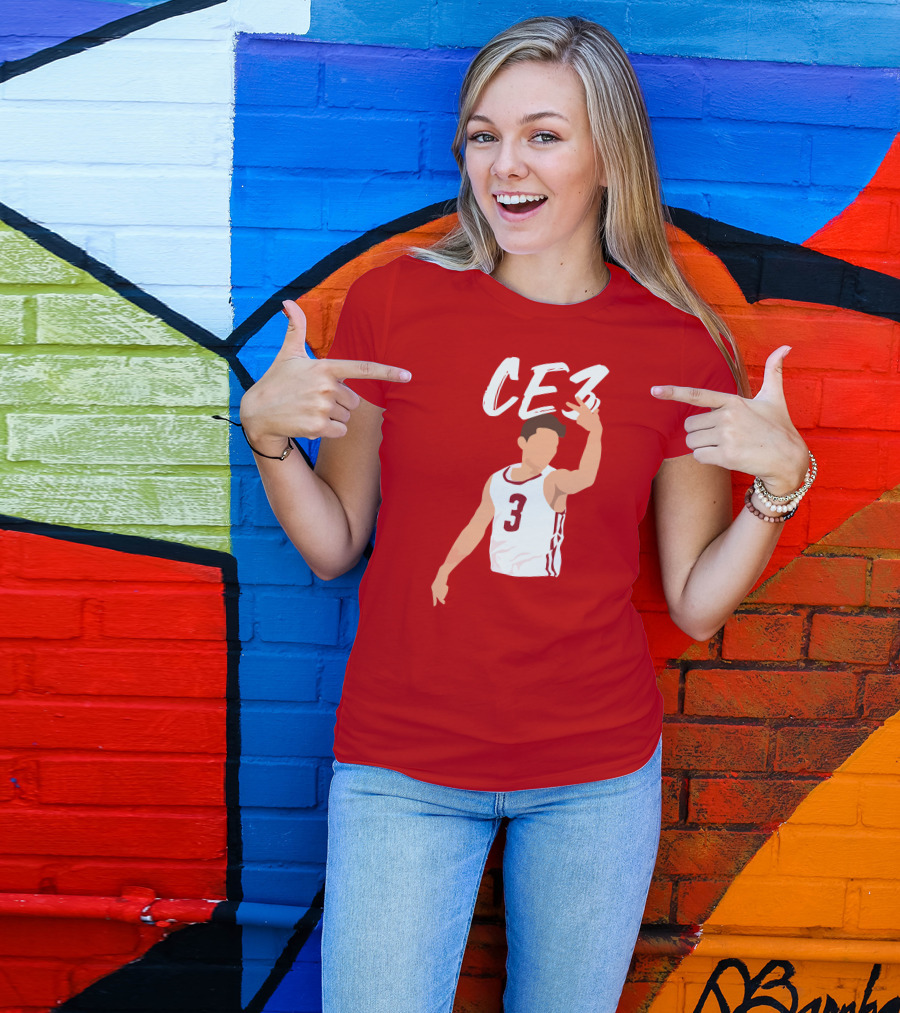 CE3 Connor Essegian Basketball T-Shirt