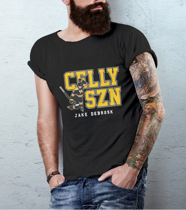 Jake Debrusk Celly Szn Hockey T-Shirt