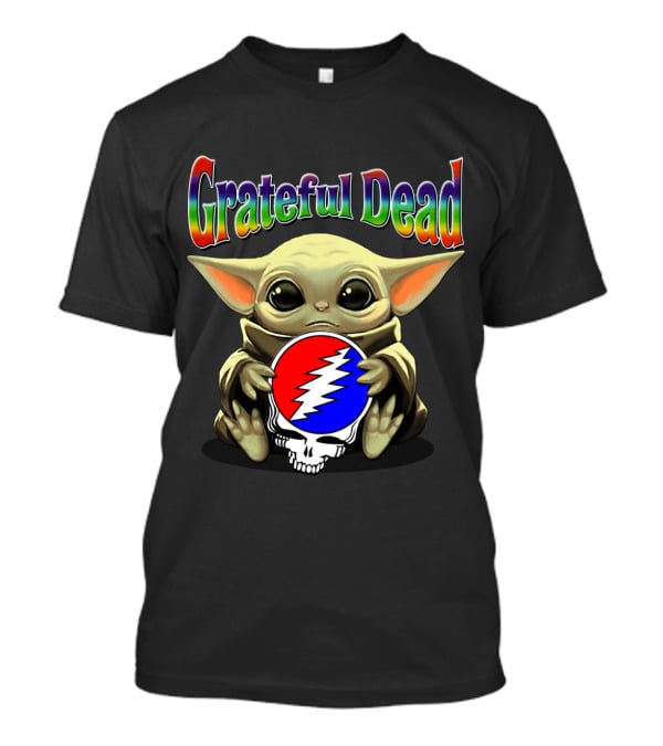 Grateful Dead Baby Yoda Steal Your Face T-Shirt