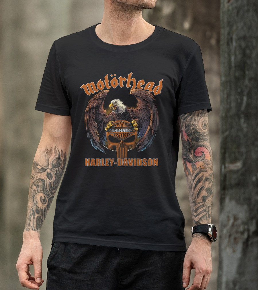 Motörhead Harley Davidson Cycles Eagle T-Shirt