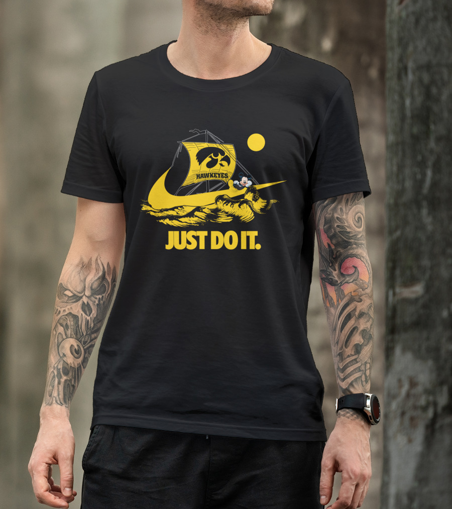Just Do It Hawkeyes Nike T-Shirt