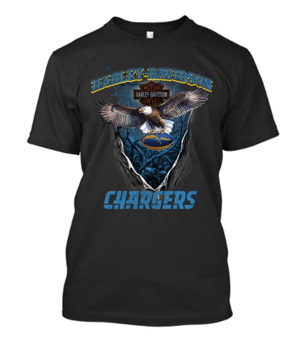 Harley Davidson Motor Cycles Wilson Chargers T-Shirt