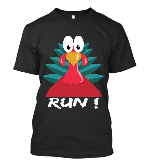 Turkey Run Funny Running Run T-Shirt
